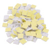 Cable Tie Mounts 100 pcs – White for Home Improvement, Wire Management, Panel, Workshop etc. (25 X 25)