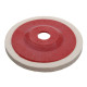 Wool Felt buffing pad disc for polishing stainless steel, marble, glass, ceramic (4 inch) – Qty 3 Pieces