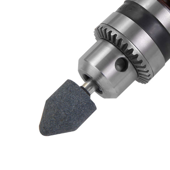 Power Tool Shank Abrasive Mounted Stone Rotary Grinding Wheels Bit Set of 5 (Standard Size)