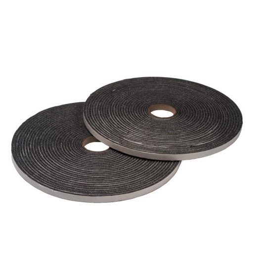 Single Sided Vinyl Bear Foam tape - 25mm ~ 1 - Black - PSP Tapes