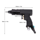 Pneumatic Rivet Nut Gun, Air Rivet Nut Pull Setter Tool with 3 Quick-Change Nose Pieces (M6, M8, M10) | Ergonomic Shockproof Design, Heavy-Duty Industrial Rivnut Tool
