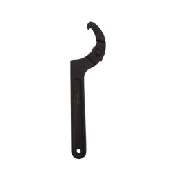 Adjustable C-Hook Spanner Wrench 35-75mm Pin Spanner - CRV Steel Round Head Wrench for Vehicle & Machinery Maintenance