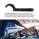 Adjustable C-Hook Spanner Wrench 35-75mm Pin Spanner - CRV Steel Round Head Wrench for Vehicle & Machinery Maintenance Adjustable C-Hook Spanner Wrench 35-75mm Pin Spanner - CRV Steel Round Head Wrench for Vehicle & Machinery Maintenance