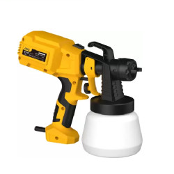 GSK Cut® Electric Spray Gun 550W for Home Improvement & Industrial Use Multipurpose Paint Spray Gun HVLP Sprayer (Yellow)