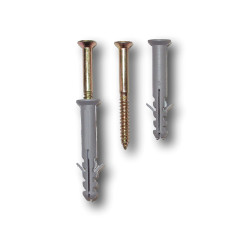 Hammer Fixings Nylon Plugs Set (Size 60 X 6) Pack of 25 Pieces