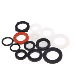115 Pcs Faucet Plumbing Flat Rubber Washer and O Ring Kit, for Seals Plumbing, Automobile, Garden and other Maintenance work
