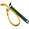 Belt Type Oil Filter Wrench Auto Tool Engine Box Spanner Key Tool Yellow Belt 12 inch and  Single Sided Adjustable Wrench