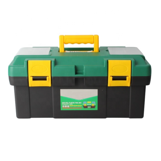  Tool Box Anti Broke Plastic 19" For Professionals & DIY Use in Home, Workshop & Garage