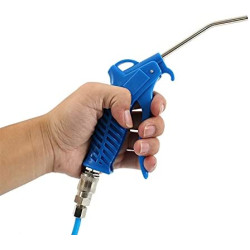 Air Blow Gun Kit Air Duster Cleaning Nozzle Blow Spray Tool Kit with 5 Meter Long Coil PU Air Hose