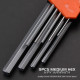 Medium Hex Key Wrench/Allen Key Set of 9 Pieces Long Length - from 1.5 to10 mm