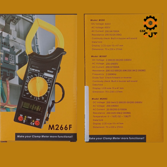 GSK Corporation® Digital Clamp Meter Ultimate AC/DC Measurement Tool