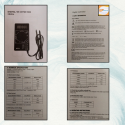 GSK Corporation® Digital Multimeter M830A Compact & Reliable Measurement Tool