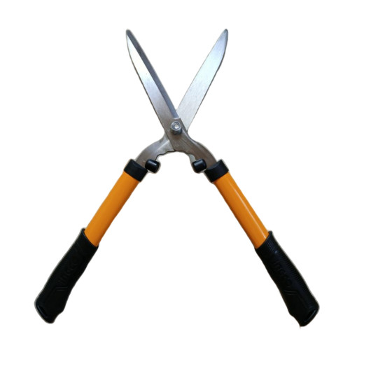 Hedge Shear, 22 Inch, 55# Carbon Steel, Garden Hedge Shears, Manual Hedge Clippers for Shaping Shrubs and Trimming Bushes