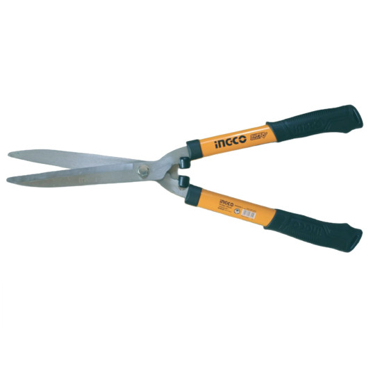 Hedge Shear, 22 Inch, 55# Carbon Steel, Garden Hedge Shears, Manual Hedge Clippers for Shaping Shrubs and Trimming Bushes