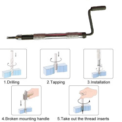 Helicoil Thread Installation Plier Thread Repair Installation Tool