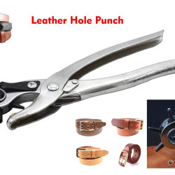 Revolving Leather Punch Plier Eyelet Hole for Canvas/Belt/Plastic