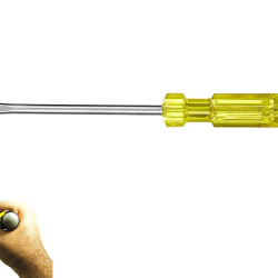 Striking screwdriver (8x150, 8x200, 8x250 mm) - Set of 3 Pieces, Yellow
