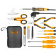Ingco Telecom Electrician Tool Kit Set Plier Screwdriver Soldering Gun Precision Hand Tool Kit with Carry pouch -HKTTS0131