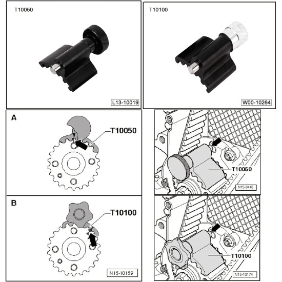 Diesel Engine Timing Belt Kit - Compatible with 1.4-1.6-1.9-2.0 SDI TDI Models Essential Tools for Camshaft, Crankshaft & Pump Locking - Fits Skoda Diesel Engine Timing Belt Kit - Compatible with 1.4-1.6-1.9-2.0 SDI TDI Models Essential Tools for Camshaft, Crankshaft & Pump Locking - Fits Skoda
