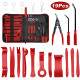 19PCS Auto Trim Removal Tool Kit, Pry Tool Set, Car Panel Tool Stereo Removal, Auto Clip Pliers Fastener with Storage Bag