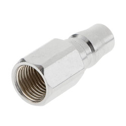 2Pcs Quick Release Coupler Connector – Small Air Line Hose Coupling for Compressor | Zinc-Plated BSP QRC Fittings | Rust-Resistant, 20mm Thread