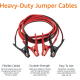  Jumper Cables for Car Battery, Heavy Duty Automotive Booster Cables for Jump Starting Dead or Weak Batteries with Carrying Bag Included