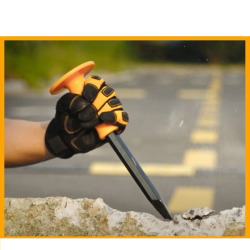 25 x 300mm Cold Chisel/ Masonry Chisel for demolishing, masonry, carving, concrete breaker, and ice sculpture etc.   