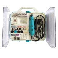 Die Grinder Tool Kit with 118 pcs accessories mini drill for wood carving cutting & craft With Flexible Shaft 