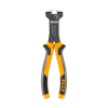 End Cutting Pliers, 160mm, End Cutting Mini Plier (Yellow/Black) Cr-V, Black Finish and Polish, Hand Tools Heavy Duty Plier End Cutting Pliers for Wood Working Home Use
