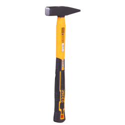 GSK Cut® Machinist Hammer, Drop-forged Hammerhead, Heat treatment Hammer, Style Fiberglass Handle, Hand Hammer for Machinists, Carpenters, Construction, Woodworking ( 300gm)