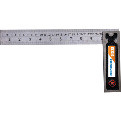 Engineers Tri Square Tool 90 Degrees Right Angle Ruler (10 Inch)