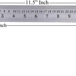 Engineers Tri Square Tool 90 Degrees Right Angle Ruler (10 Inch)