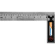 Engineers Tri Square Tool 90 Degrees Right Angle Ruler (8 Inch)