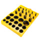 366 Pcs Black Rubber O Ring Washer Gasket Sealing O-Ring Kit 30 Sizes with Plastic Box For DIY Repair & Maintenance Job