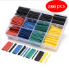 280 Pcs 2:1 Heat Shrink Tubing Tube Sleeving Wrap Cable Wire 5 Color 8 Size