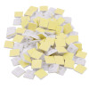 Cable Tie Mounts 100 pcs – White for Home Improvement, Wire Management, Panel, Workshop etc. (19 X 19)