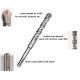 5 Pcs set SDS Plus Hammer Drill Bits Set for Concrete Brick, Block, Stone, Masonry