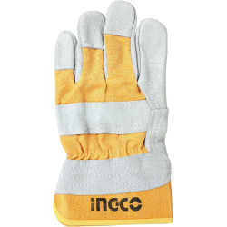 Welding Gloves Heat Resistant Leather Forge Gloves Hands Protection in Welding Oven Grill BBQ Fireplace Factory Construction Site