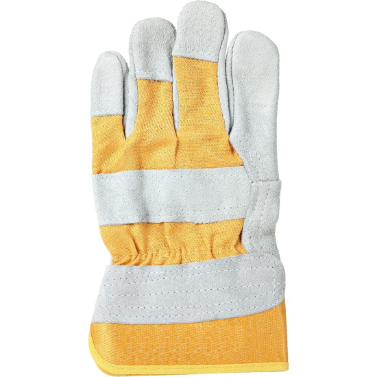 Welding Gloves Heat Resistant Leather Forge Gloves Hands Protection in Welding Oven Grill BBQ Fireplace Factory Construction Site