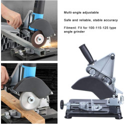Angle Grinder Holder Based on Heavy Duty Cast Iron Multifunctional Cutting Support Bracket Machine for 100-125mm (4-5in)