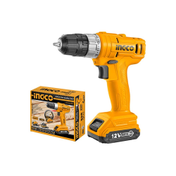 12V Lithium-Ion Cordless Drill Used In Woodworking, Metalworking, and Machine Tool Fabrication, Construction and Utility Projects.