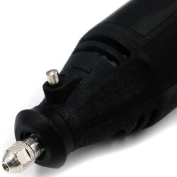Mini Electric Die Grinder 130W, 3.2 mm Chuck Variable Speed for Cutting, Polishing, Grinding, Engraving Black