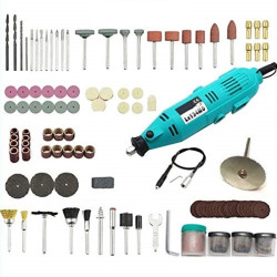 160 Watt Die Grinder Rotary Tool with 211 Pieces of Accessories for Carving, Grinding, Cutting, Polishing