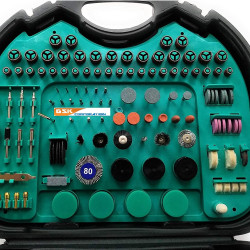 Mini Die Grinder Rotary Tool Kit with 252 Pieces of Accessories for Carving, Grinding, Cutting, Polishing