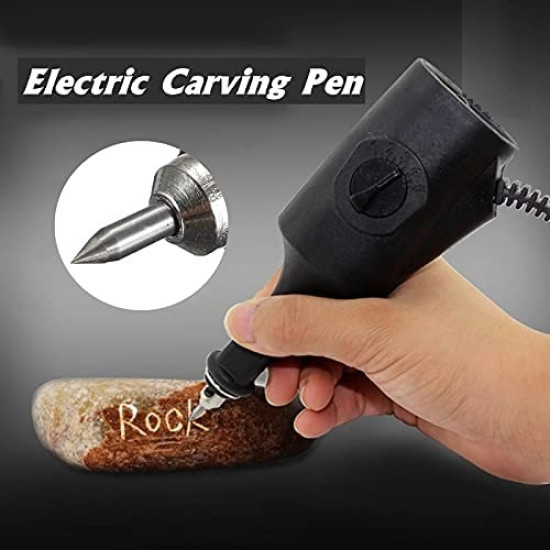 Electrical Carving And Marking Pen 5 Speeds Metal Jewelry Glass Carving Marker Engraver Tool 220V 50Hz 
