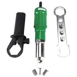 Electric Riveter Conversion Connector attachment for hand drill Machine POP rivet gun adaptor riveting tool Suitable for 2.4 to 4.8mm Blind Rivets sizes