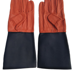 14 Inch Leather Welding Gloves Protective Work Gloves for Safe Welding Work Gloves, Splash Proof & Heat Resistant