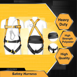 Body Safety Harness Hook Full Body Harness With Belt & Scaffolding Hook