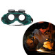 Welding Goggles Flip-up Filter Poly-carbonated Lens (Dark Green)