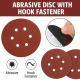 6-Inch Round Sanding Discs – 120 Grit, 50 Pcs | Hook & Loop Backed Sandpaper | Orbital Sander Compatible | Aluminium Oxide | 6-Hole Design for Wood, Metal, Paint & Varnish